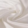 55\'\' Width 19 Momme 100 Percent Pure Silk Fabric 6A Grade Natural Mulberry Charmeuse Fabric for Sewing Pajamas,Pillowcase,Clothes DIY Crafts(White,1 Yd) - Image 2