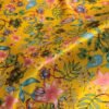 Vintage Satin Fabric Silky Charmeuse Material for Scarf Gown Lining Fabric Sewing Material (Yellow) - Image 4