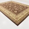 Unique Loom Voyage Collection Traditional Oriental Classic Intricate Design Area Rug (10\' 0 x 13\' 0 Rectangular, Brown/Ivory) - Image 4