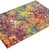 Unique Loom Jardin Collection Colorful, Vibrant, Abstract, Modern Area Rug, 6 x 9 ft, Multi/Blue - Image 4