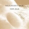 22 Momme 100% Mulberry Silk Fabirc 114cm Wide by 1 Yard Charmeuse Fabric Silk for Dress,Lining,Craft,Wedding(Navy Blue) - Image 4