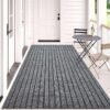 Outdoor/Indoor 4ft x 8ft Runner Rug, Hallway Custom Sizes Non-Slip Rubber Backing Area Runner Rugs Waterproof Carpet Rugs for Kitchen Entryway Balcony Garage Stair Laundry - Image 7