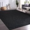 Beverly Rug Non-Slip Modern Rug 5x7 Solid Traditional Rubber Backing Machine Washable Soft Thin Indoor Area Rugs for Living Room Stain Resistant Non Shedding Casual Carpet (5 x 7 Dark Gray) - Image 6