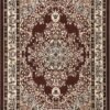 Antep Rugs Oriental 8x10 Traditional Medallion Indoor Area Rug Siesta (Maroon Beige, 7\'10\" x 10\') - Image 2