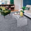 Grey Shaggy Rugs for Bedroom Living Room Carpet, Ultra Soft Plush Fluffy Area Rug Furry Bedside Carpet for Boys Teens Room Decor, Indoor Carpets Fuzzy Floor Rug for Dorm Playroom, 4x6 Feet - Image 2