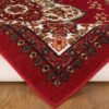 Antep Rugs Alfombras Oriental Traditional 5x7 Non-Skid (Non-Slip) Low Profile Pile Rubber Backing Indoor Area Rugs (Maroon, 5\' x 7\') - Image 5