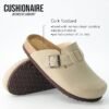 CUSHIONAIRE Hana Slip-On Buckle Clog with Cork Footbed +Memory Foam, Wide Widths Available - Image 5