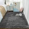 Ophanie Area Rugs for Bedroom Living Room, Grey Fluffy Fuzzy Shag Shaggy Soft Plush Carpet, 4x6 Indoor Floor Gray Rug for Kids Home Dorm Decor Aesthetic - Image 5