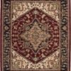 SAFAVIEH Heritage Collection X-Large Area Rug - 11\' x 15\', Red, Handmade Traditional Oriental Wool, Ideal for High Traffic Areas in Living Room, Bedroom (HG625A) - Image 2